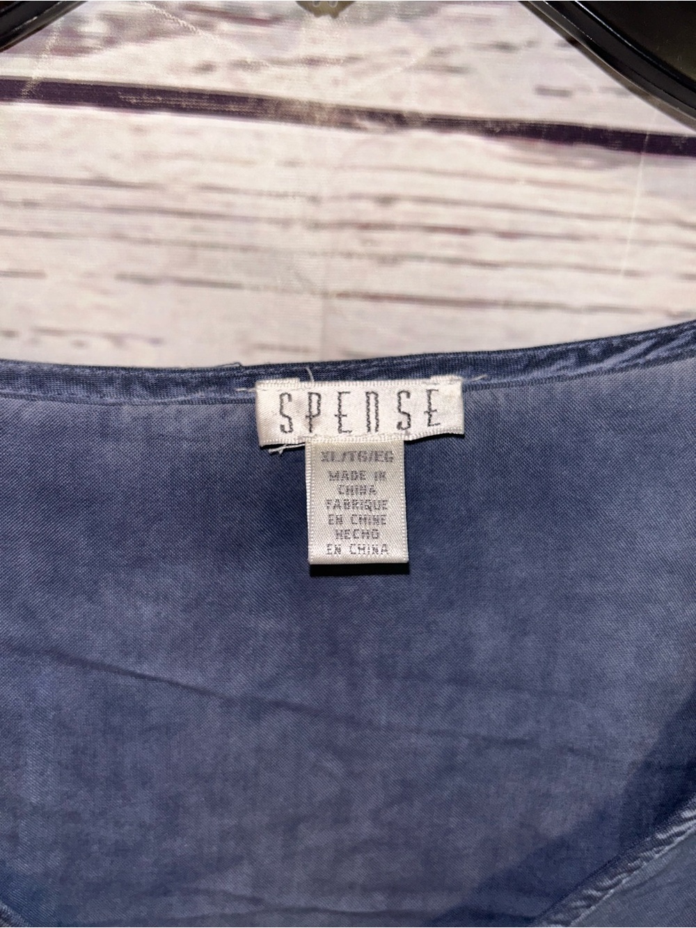Spense Blue Top - Picture 2 of 3